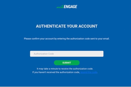 Input Authentication Code