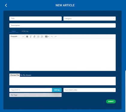 Create Best Practice Article